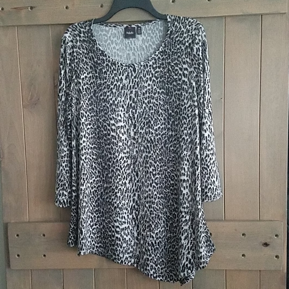 Rafaella assemetric tunic